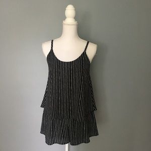 Impeccable Pig Striped Romper